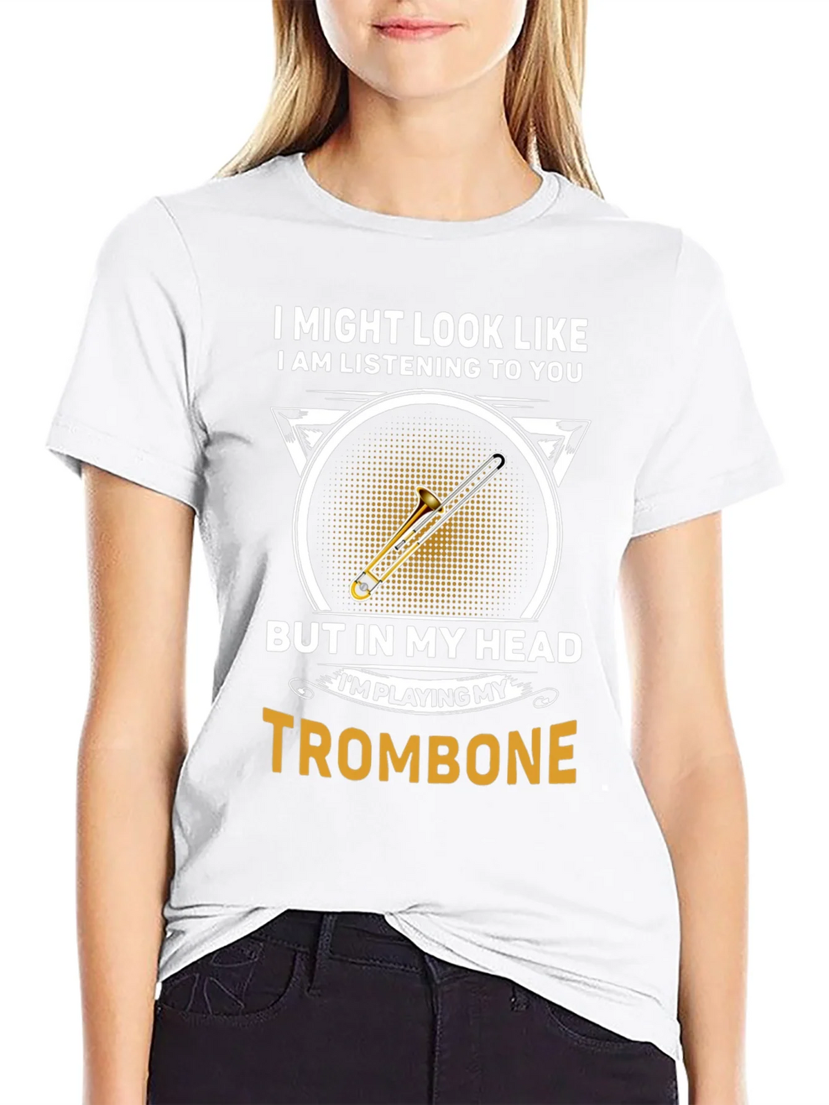 Trombone Player T-Shirt - Funny Music Gift product image 8