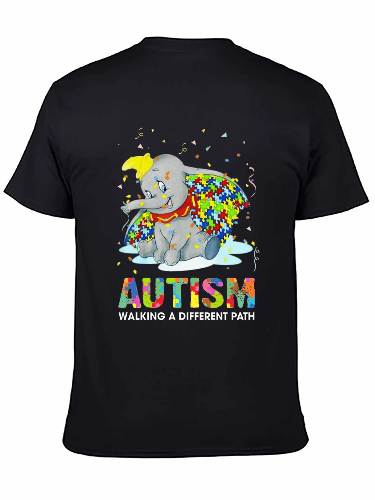 Autism Awareness Dumbo T-Shirt product image 4