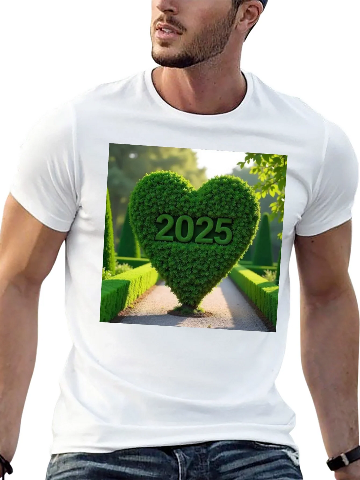 2025 Heart Bush T-Shirt Nature Lover Tee product image 11