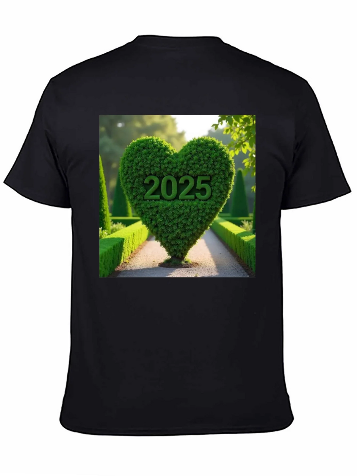 2025 Heart Bush T-Shirt Nature Lover Tee product image 4