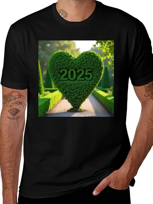 2025 Heart Bush T-Shirt Nature Lover Tee product image 1