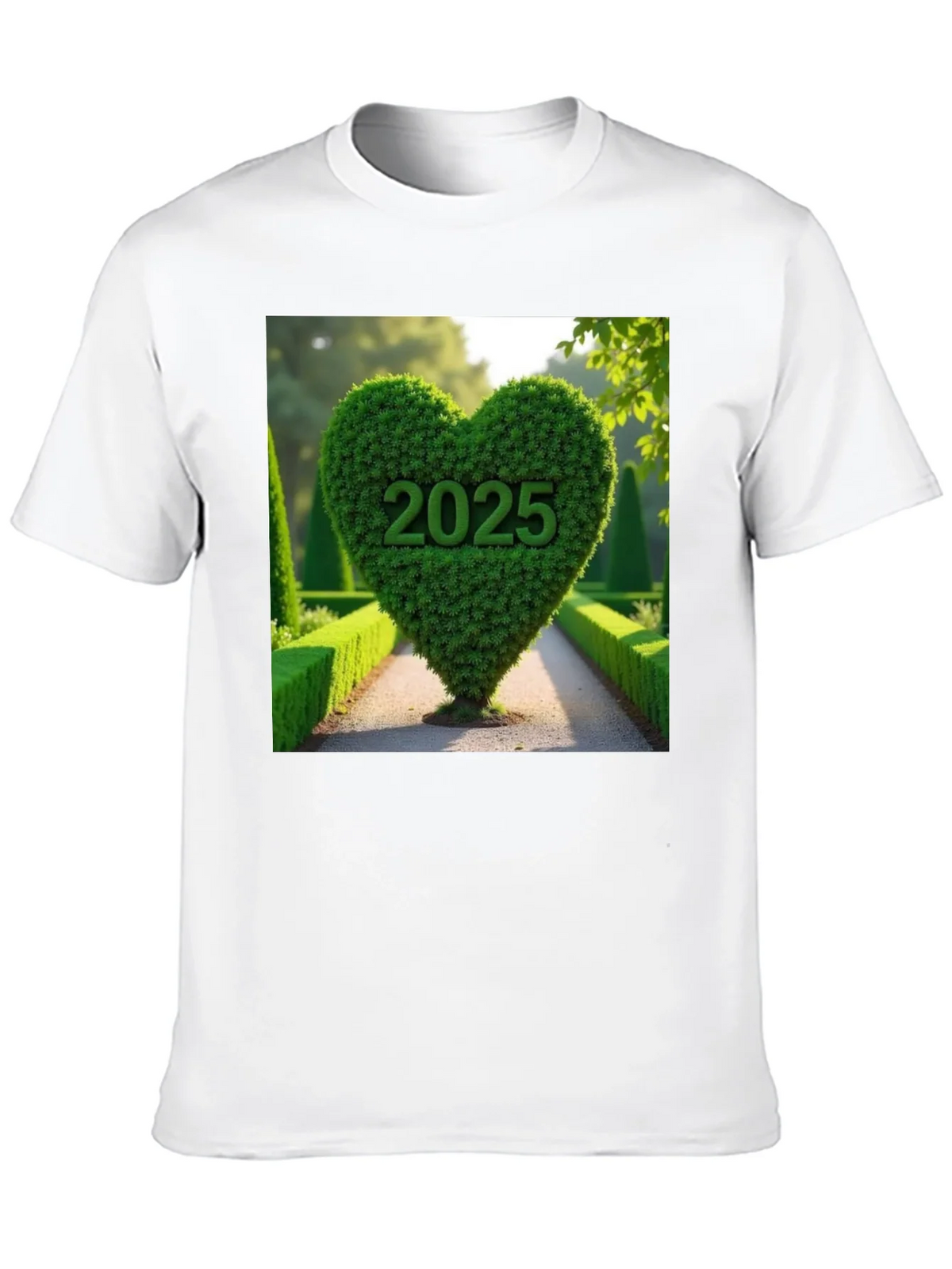 2025 Heart Bush T-Shirt Nature Lover Tee product image 9