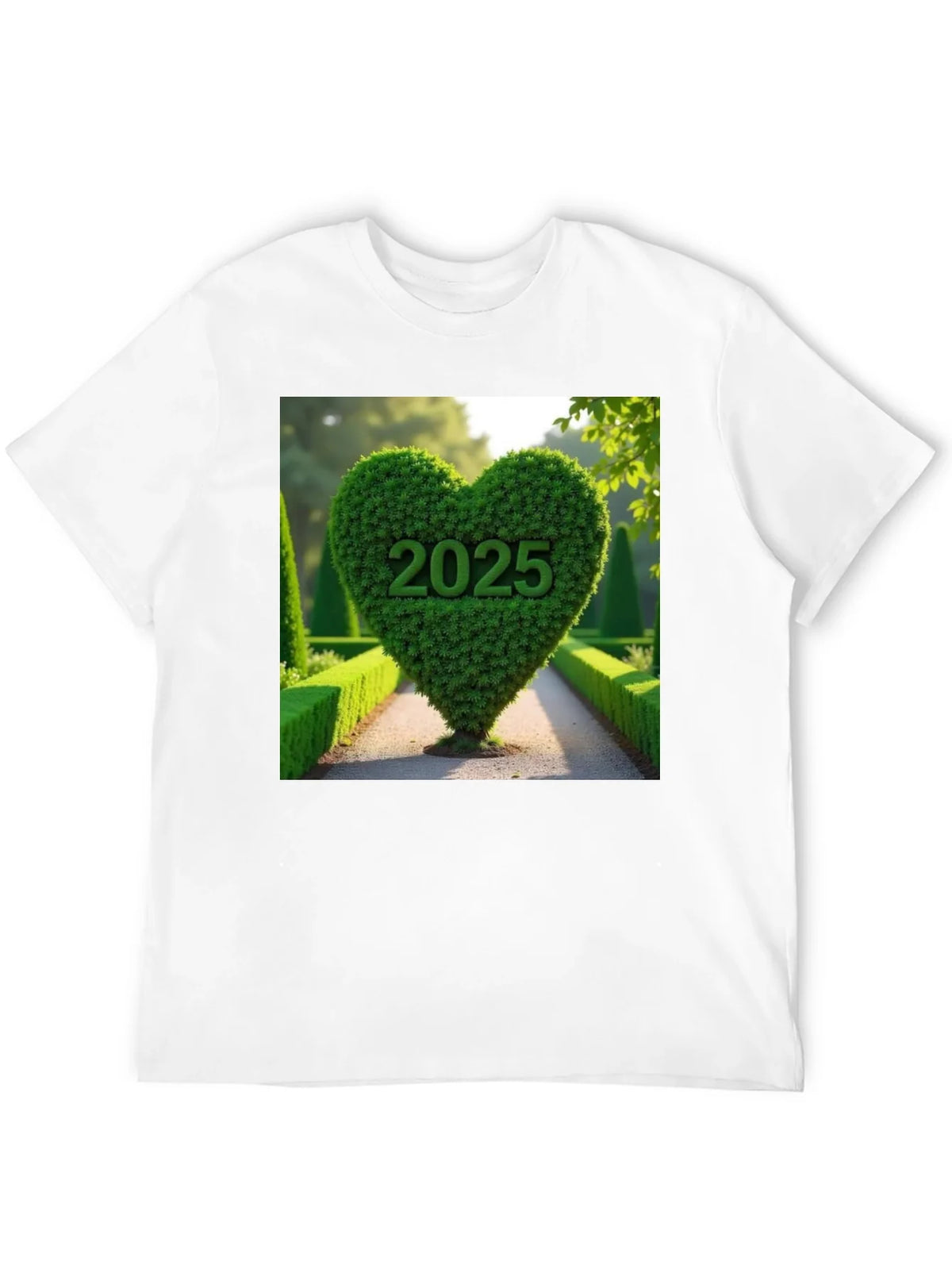2025 Heart Bush T-Shirt Nature Lover Tee product image 10