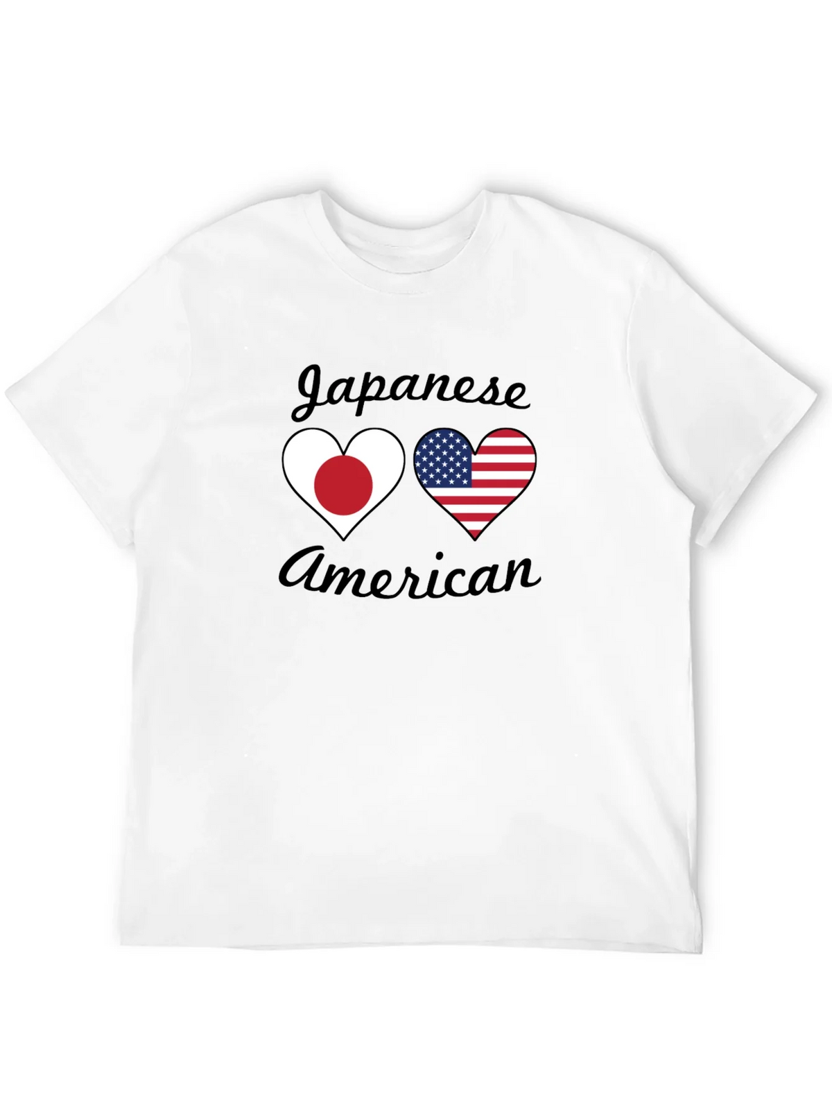 Japanese American Heart Flag T-Shirt product image 11