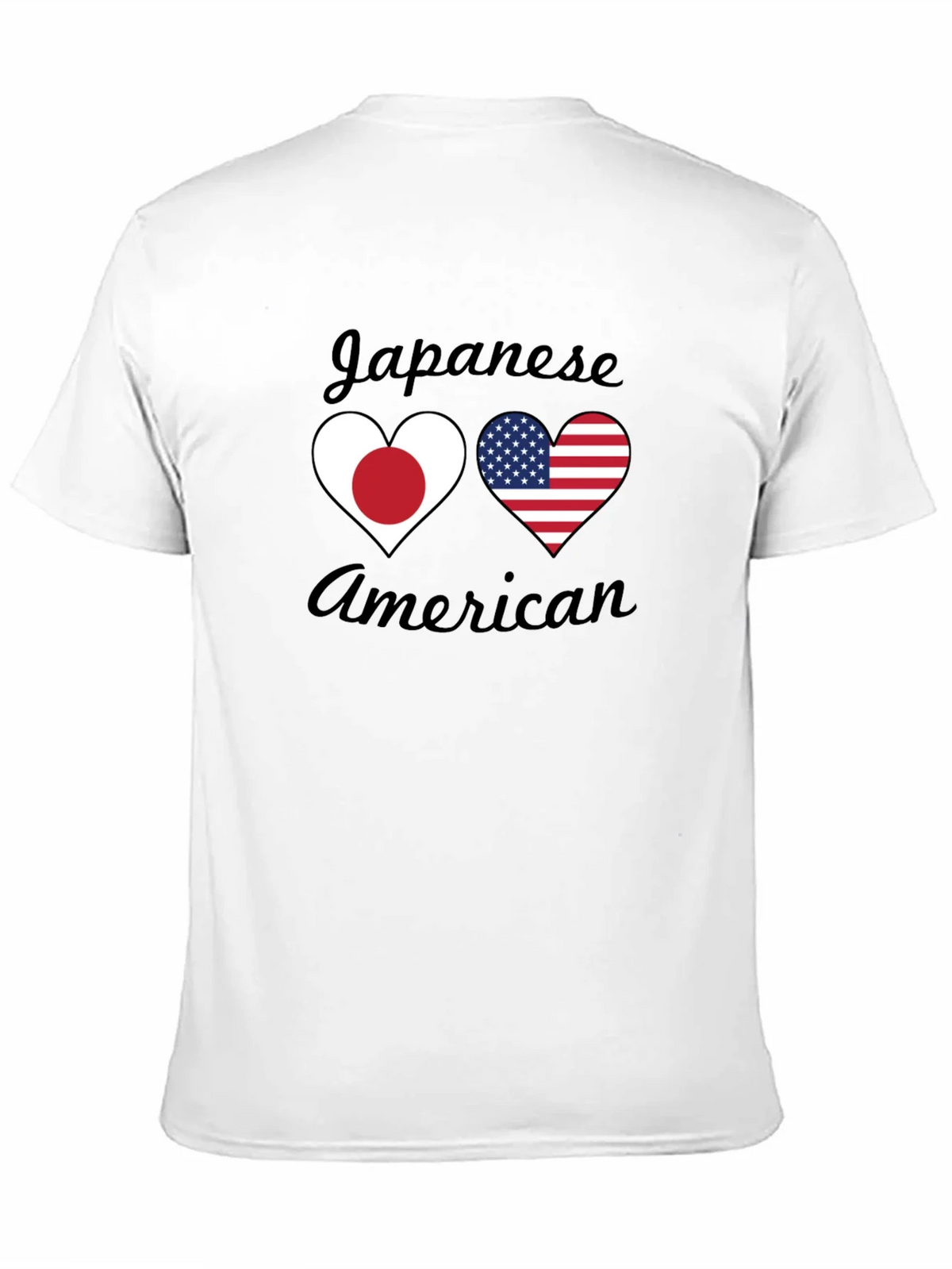 Japanese American Heart Flag T-Shirt product image 10