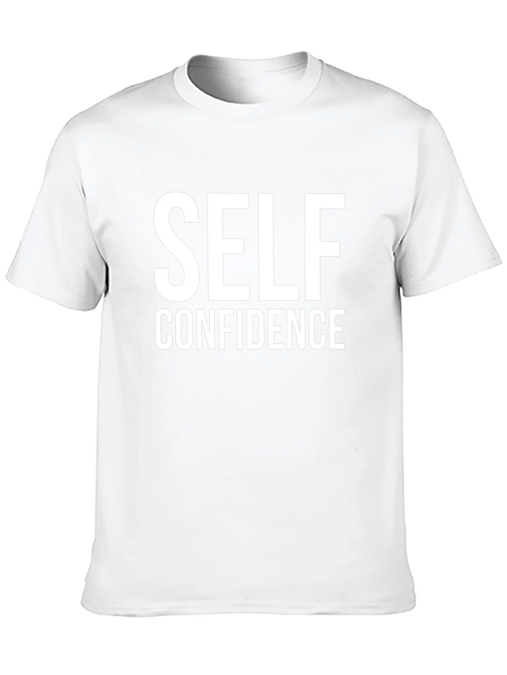 Self Confidence Graphic Tee - Black Cotton Comfort product image 9