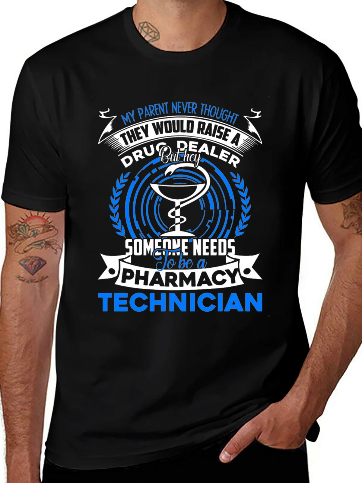 Pharmacy Technician T-Shirt - Drug Dealer Humor Tee product image 1