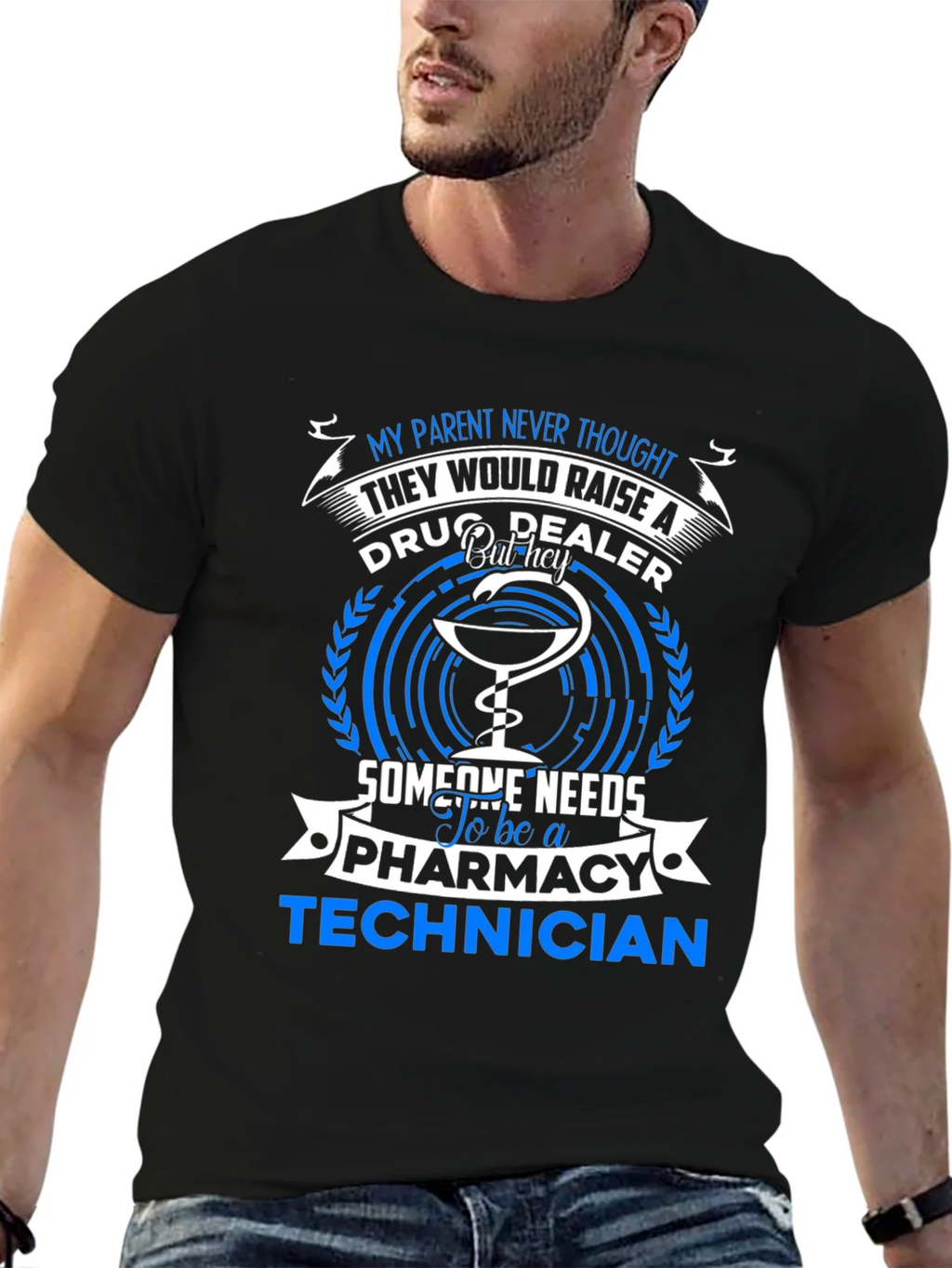 Pharmacy Technician T-Shirt - Drug Dealer Humor Tee product image 6