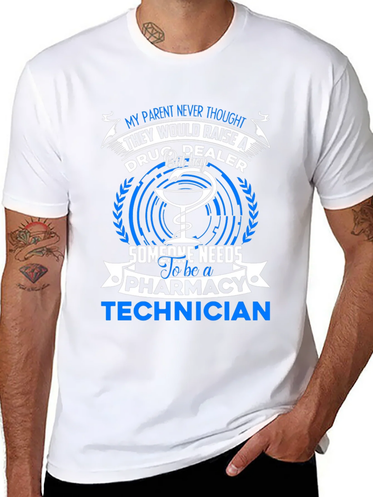 Pharmacy Technician T-Shirt - Drug Dealer Humor Tee product image 7