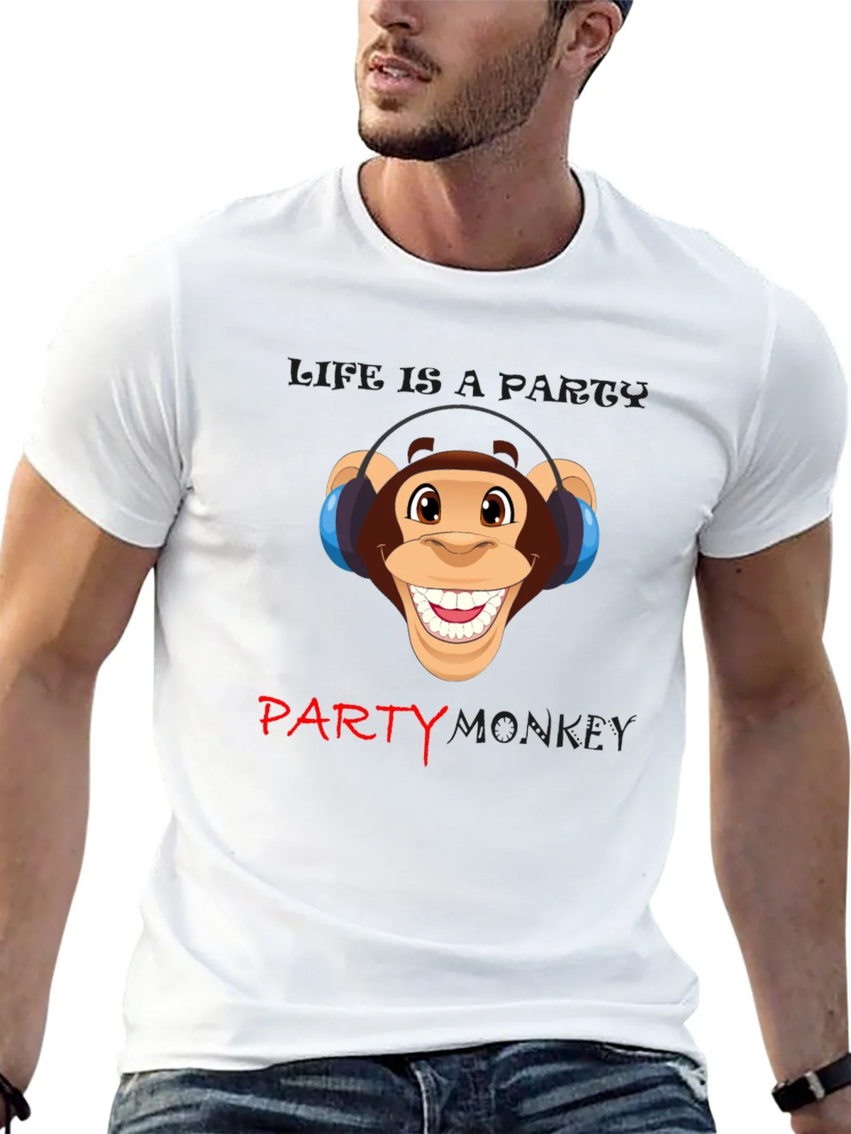 Party Monkey Graphic Tee product image 12
