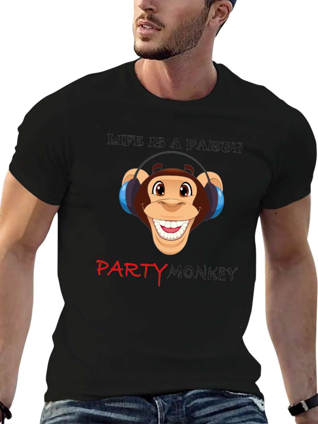 Party Monkey Graphic Tee product image 6