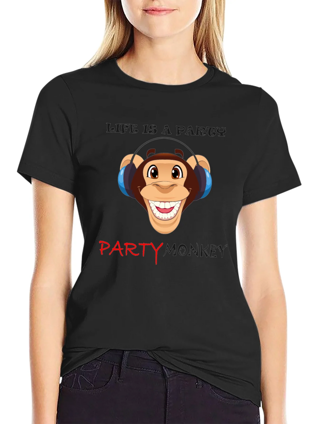 Party Monkey Graphic Tee product image 2