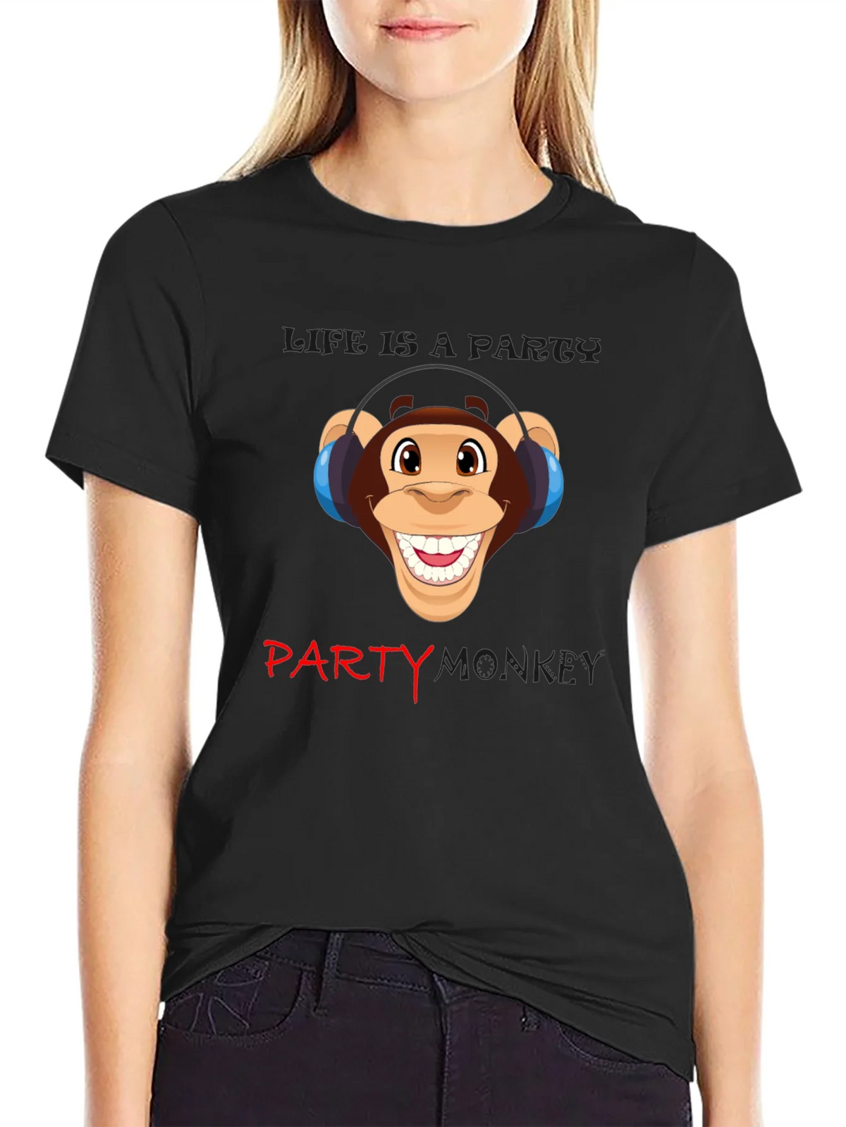 Party Monkey Graphic Tee product image 2