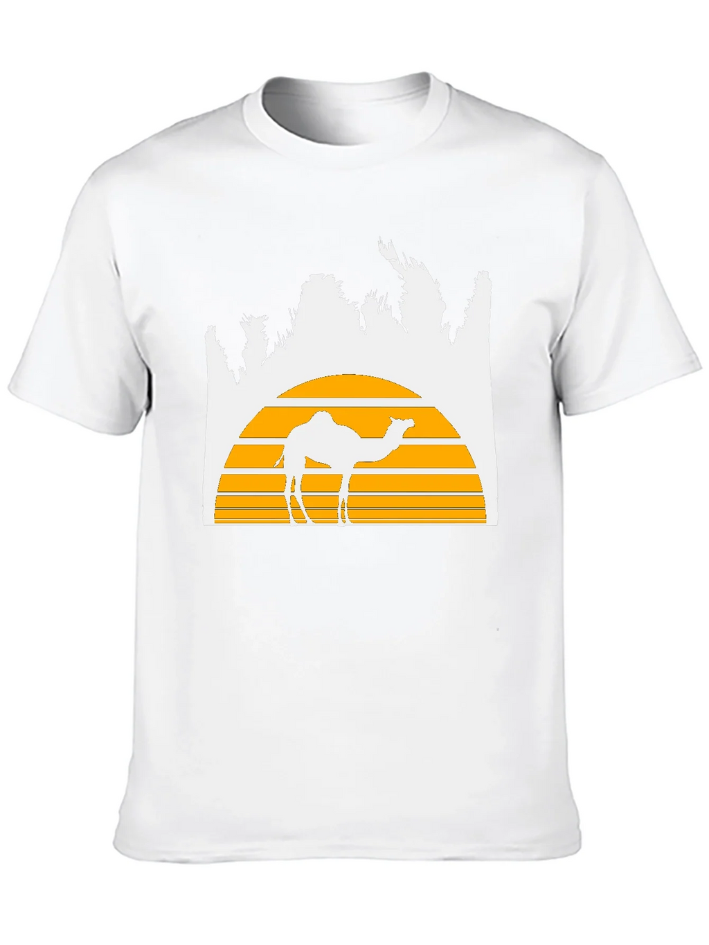 Desert Sunset Camel Graphic T-Shirt product image 9