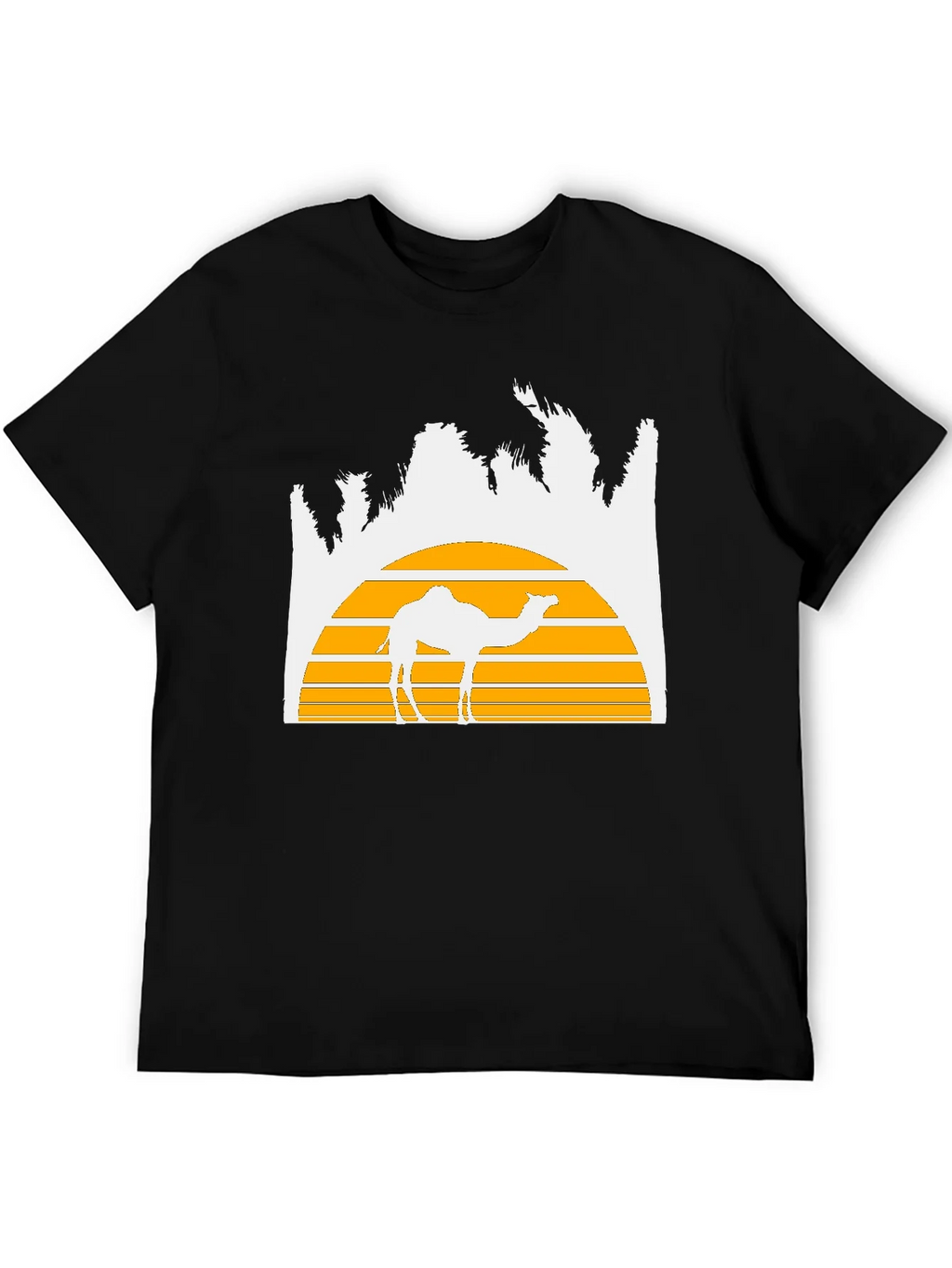 Desert Sunset Camel Graphic T-Shirt product image 5