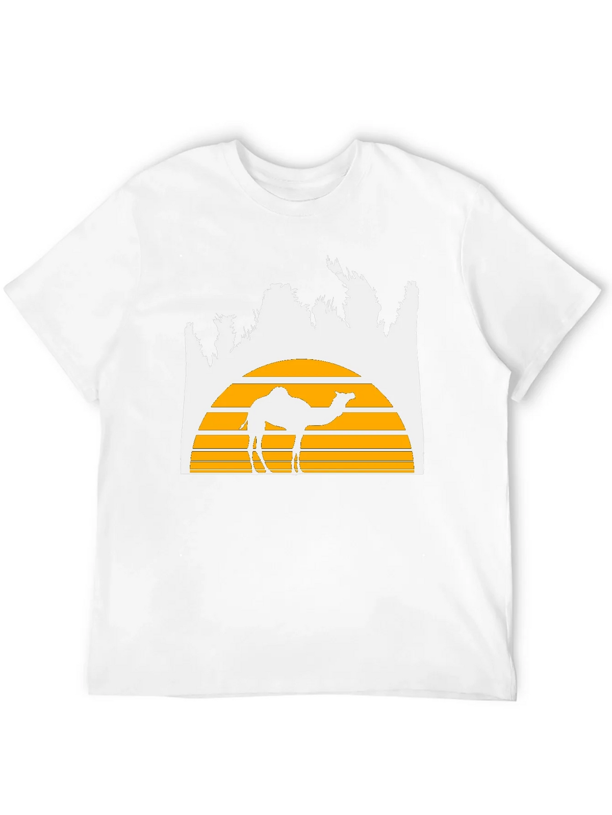 Desert Sunset Camel Graphic T-Shirt product image 11