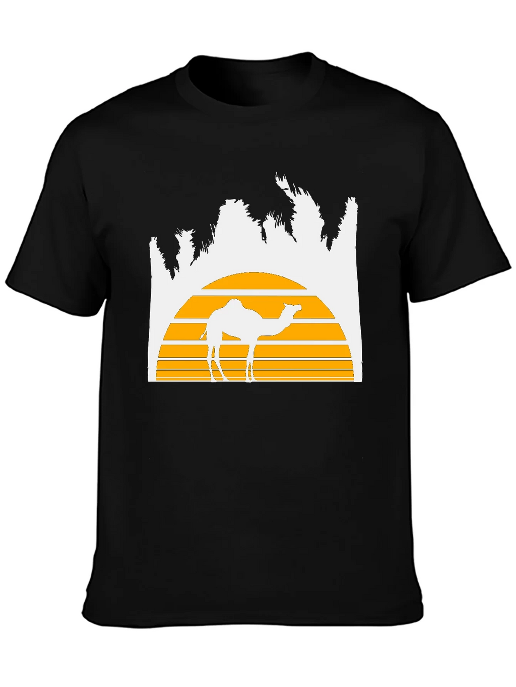 Desert Sunset Camel Graphic T-Shirt product image 3