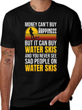 Water Skis Happiness Graphic T-Shirt product image 1