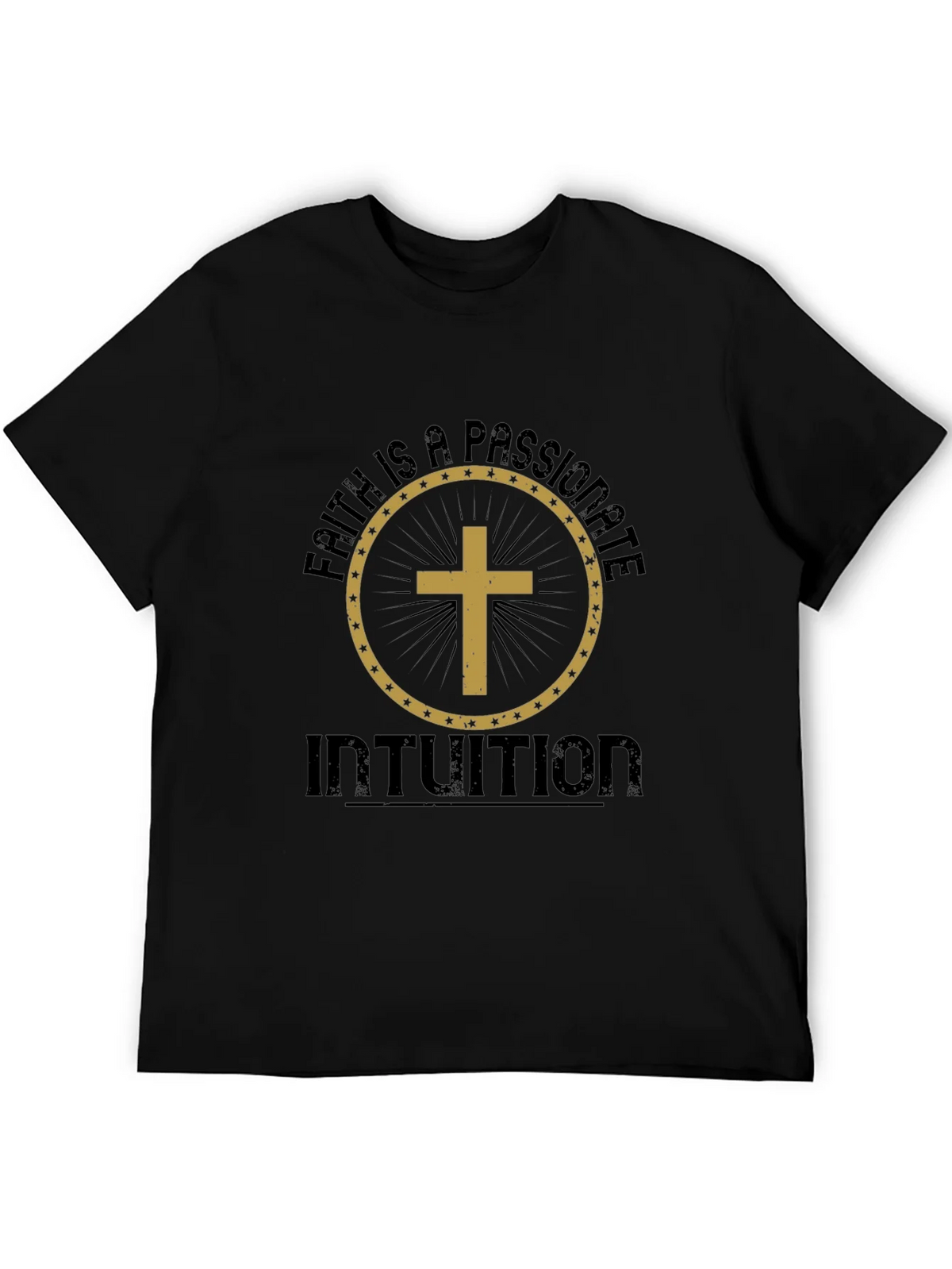 Faith Intuition Graphic Tee - Passionate Belief Shirt product image 5