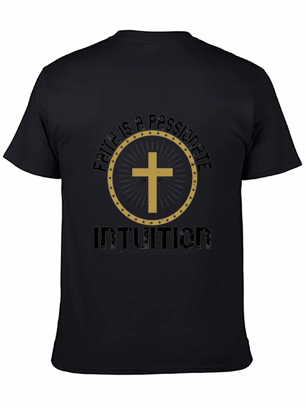 Faith Intuition Graphic Tee - Passionate Belief Shirt product image 4