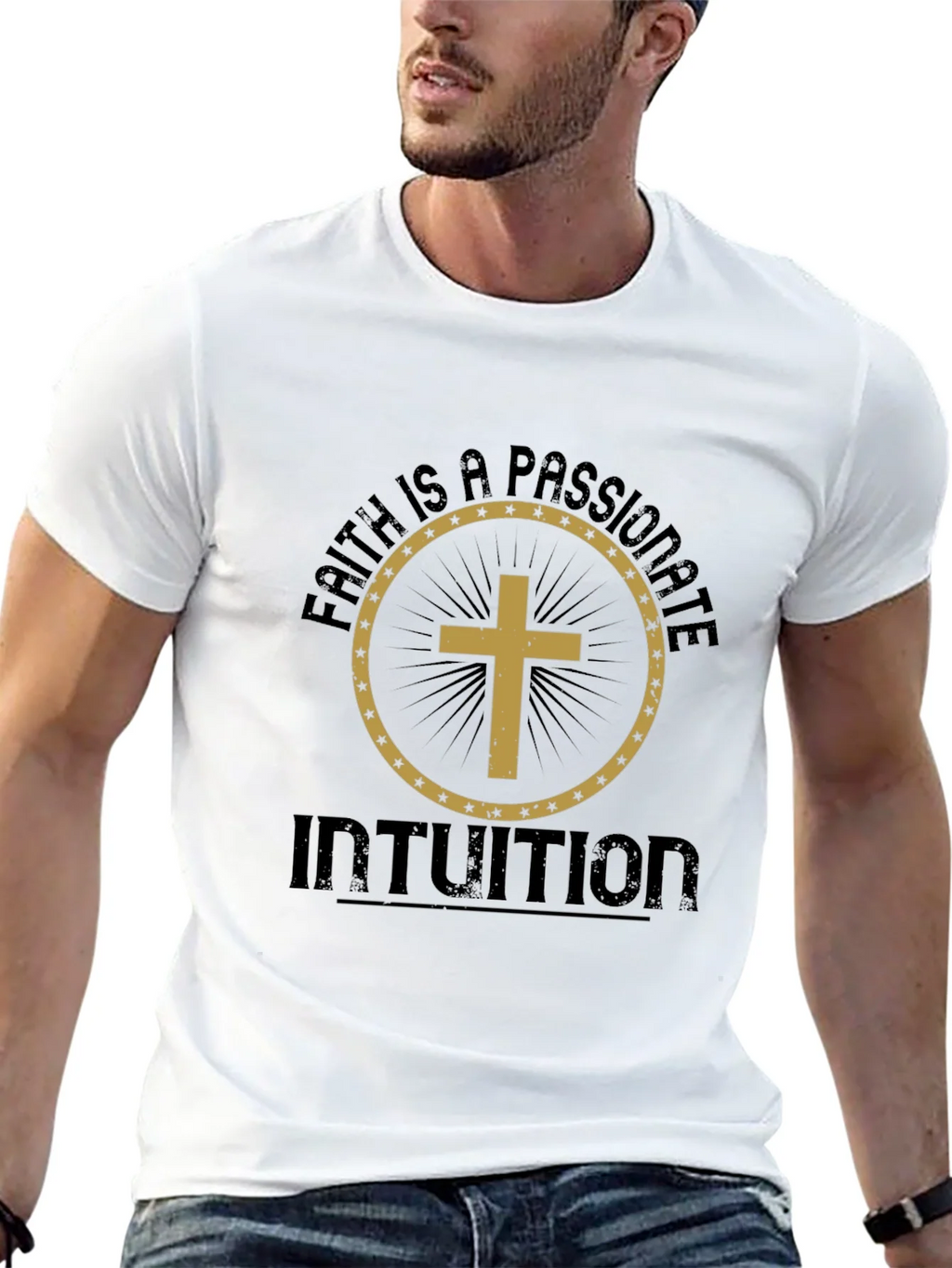 Faith Intuition Graphic Tee - Passionate Belief Shirt product image 12