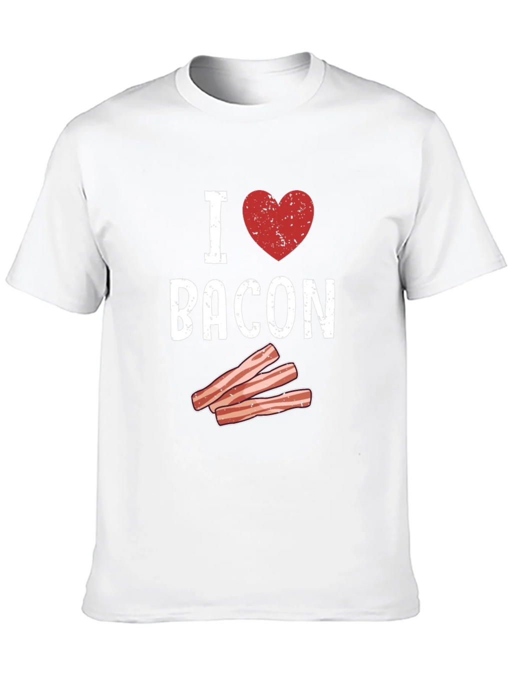 I Heart Bacon Graphic T-Shirt - Black product image 9