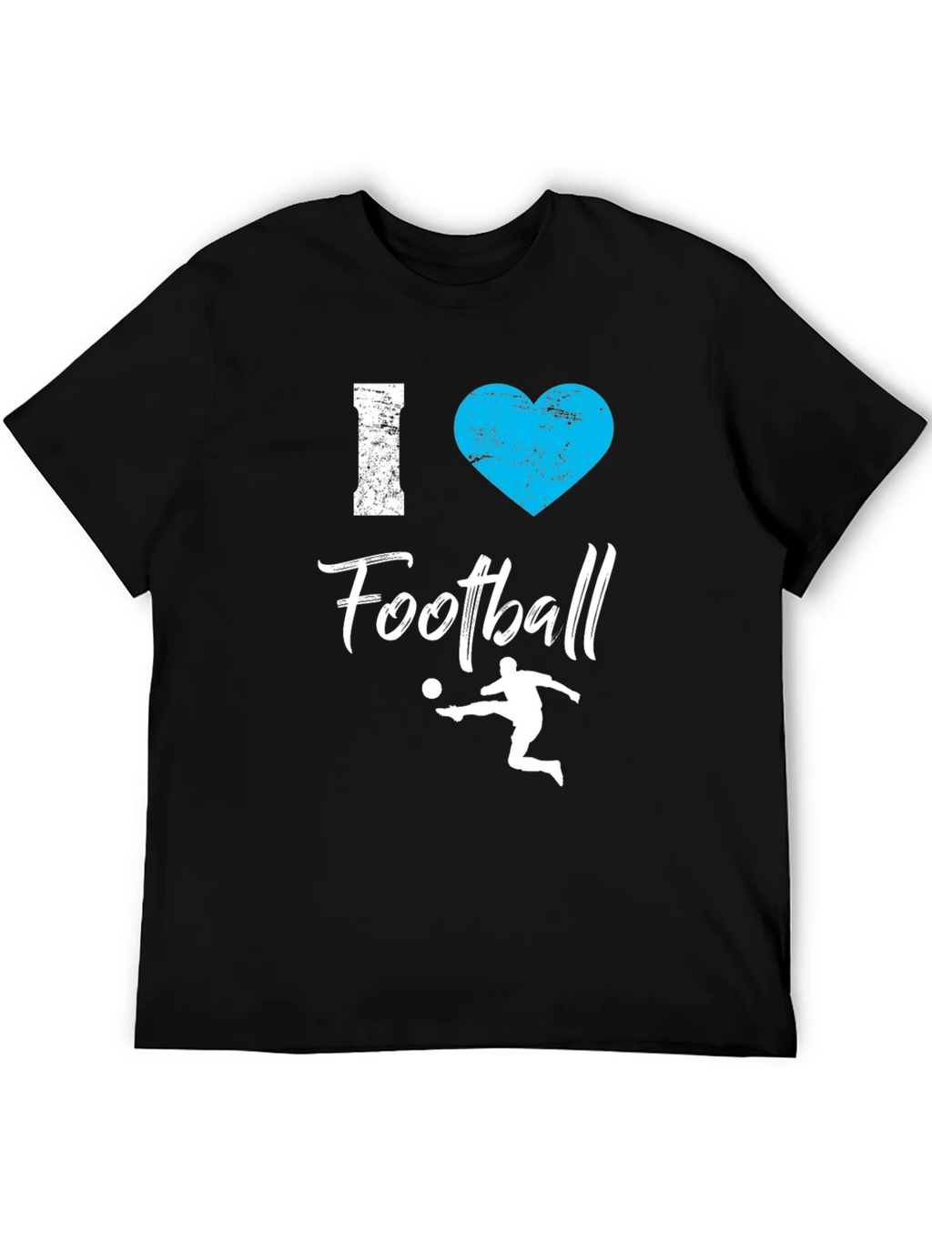 I Love Football T-Shirt - Graphic Tee product image 5