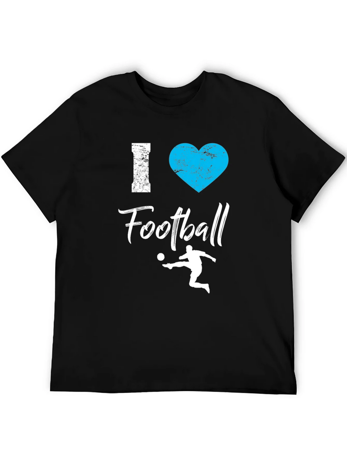 I Love Football T-Shirt - Graphic Tee product image 5