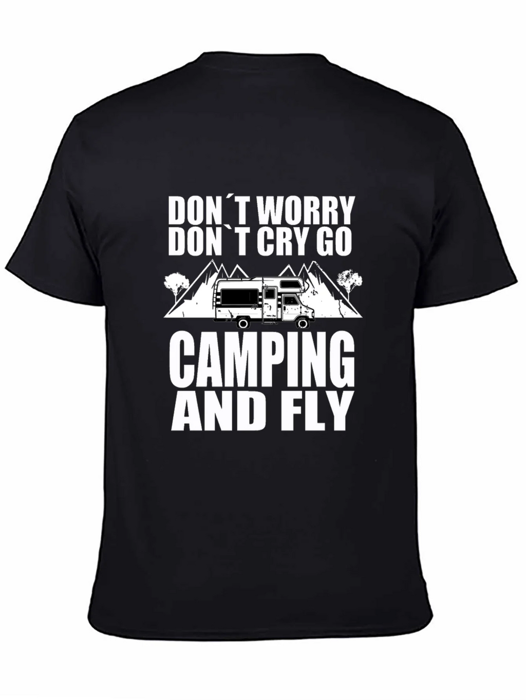 Camping & Fly T-Shirt: Worry-Free Outdoor Adventure product image 4