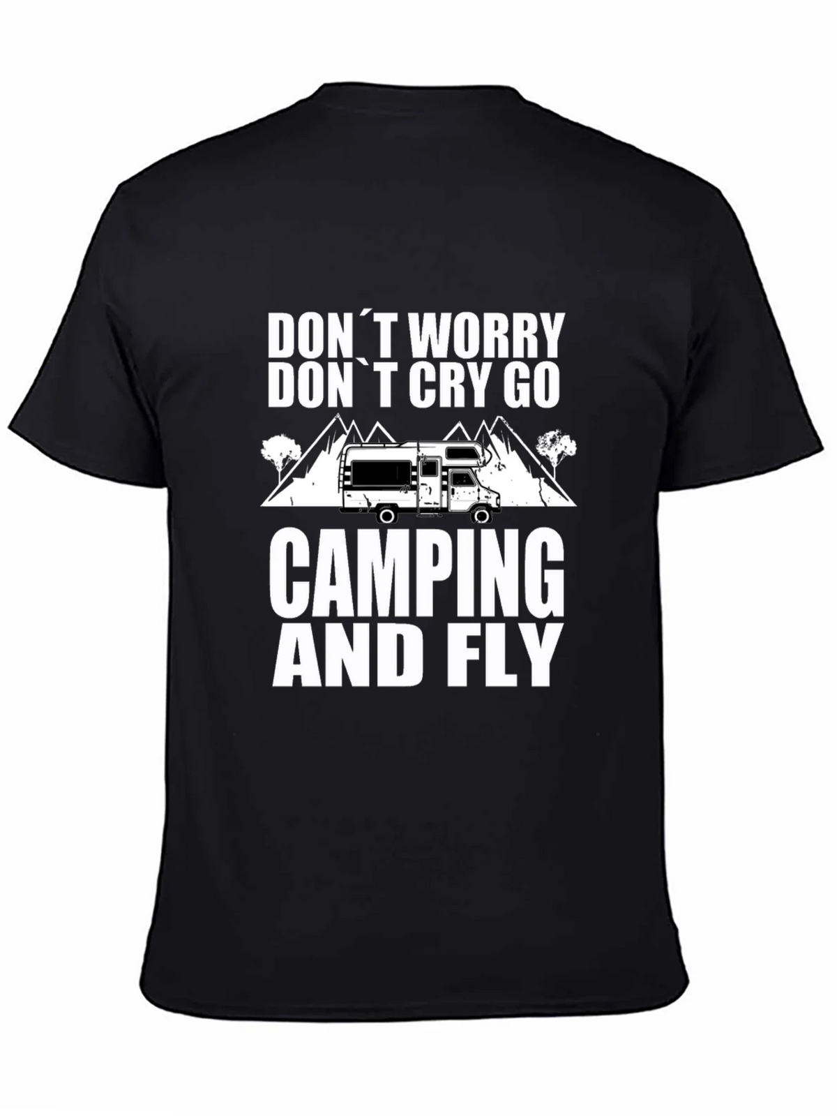 Camping & Fly T-Shirt: Worry-Free Outdoor Adventure product image 4