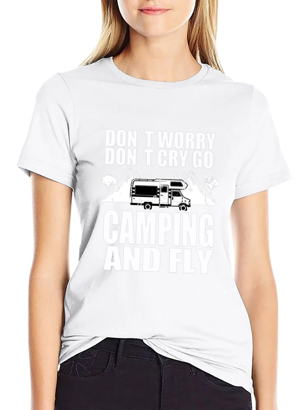 Camping & Fly T-Shirt: Worry-Free Outdoor Adventure product image 8