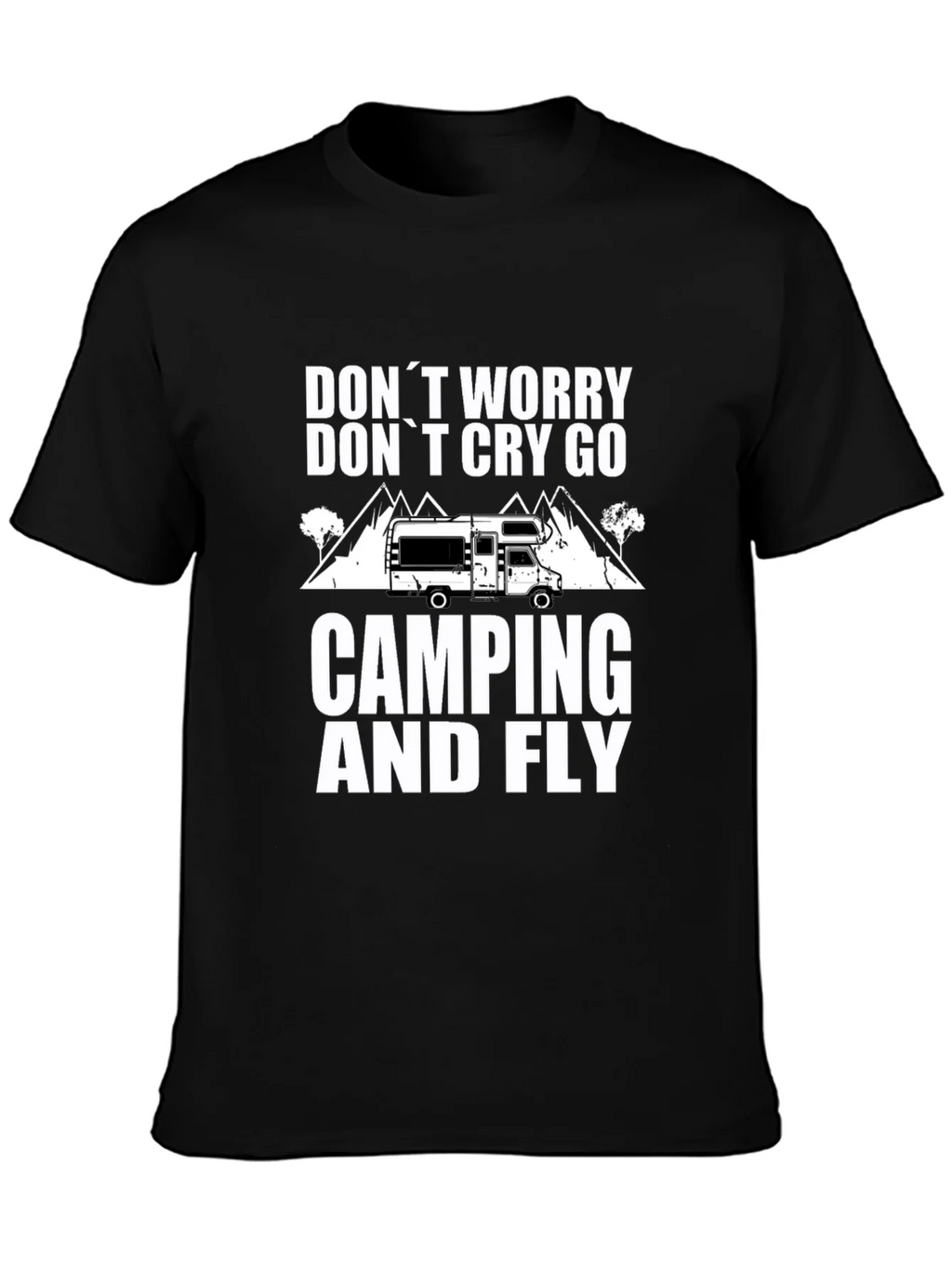 Camping & Fly T-Shirt: Worry-Free Outdoor Adventure product image 3