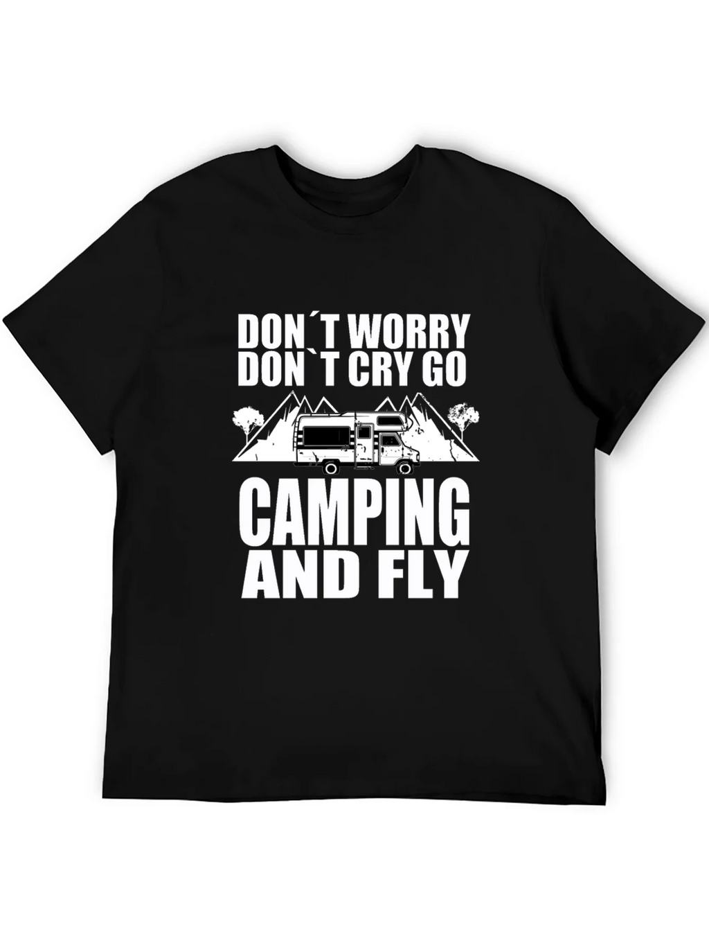 Camping & Fly T-Shirt: Worry-Free Outdoor Adventure product image 5