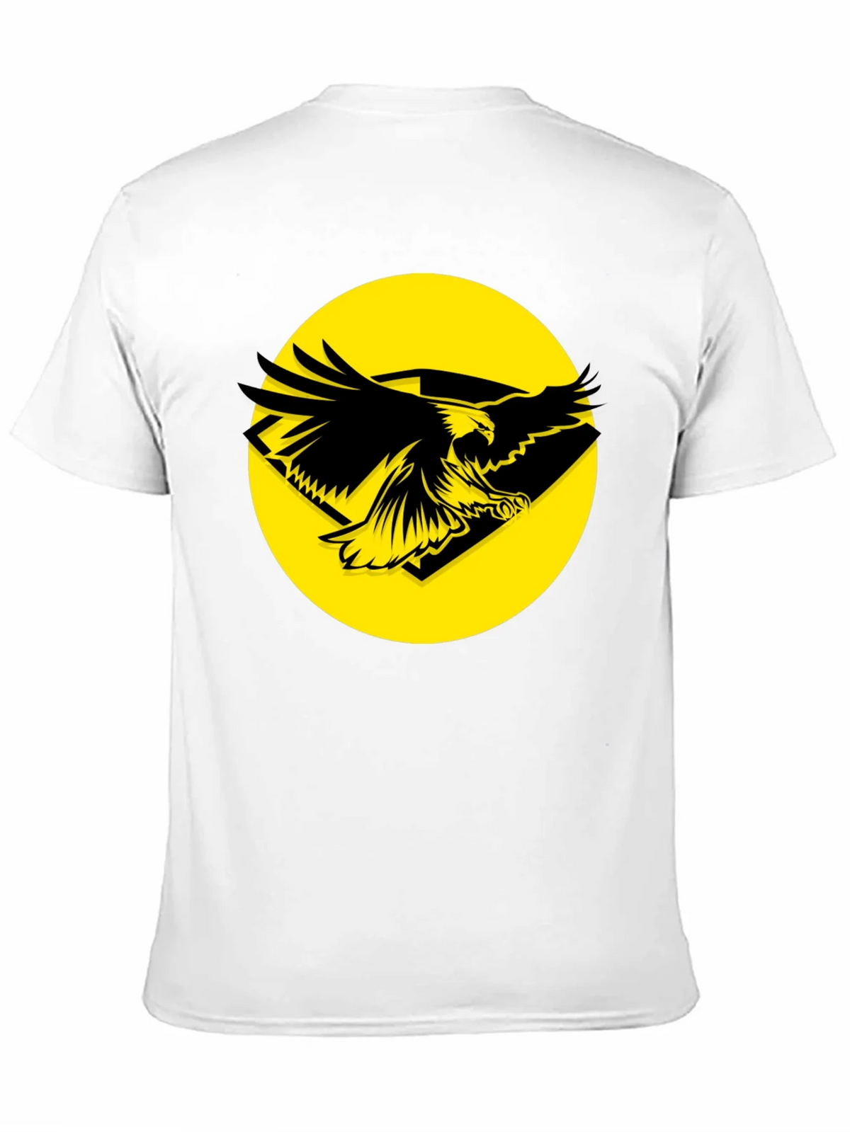 Eagle Graphic Tee - Black Cotton T-Shirt product image 10