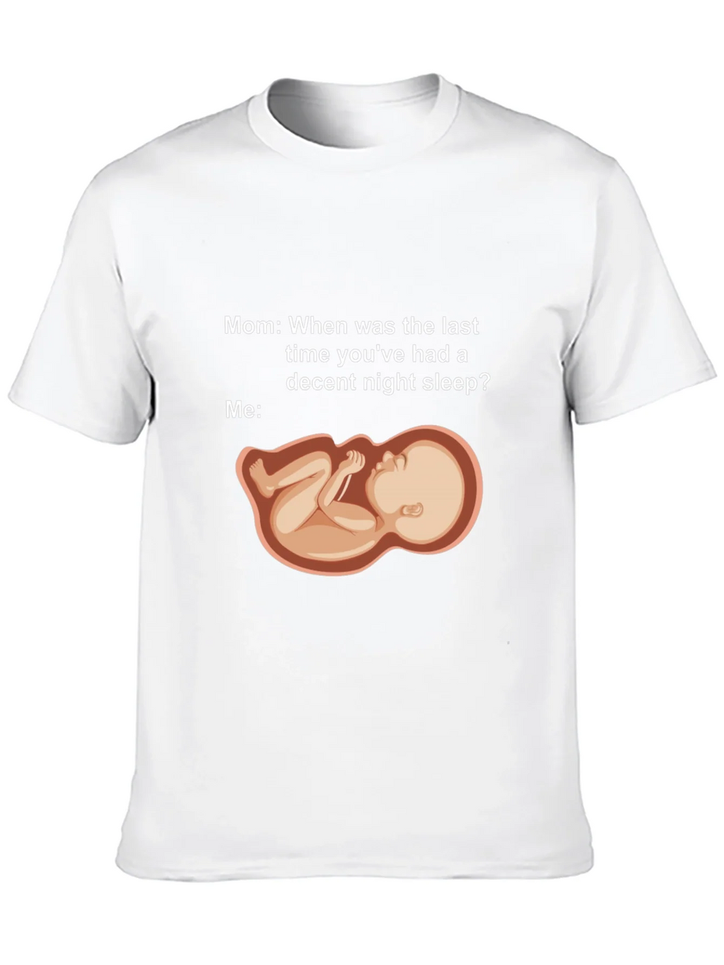 Humorous Pregnancy Sleeplessness T-Shirt product image 9