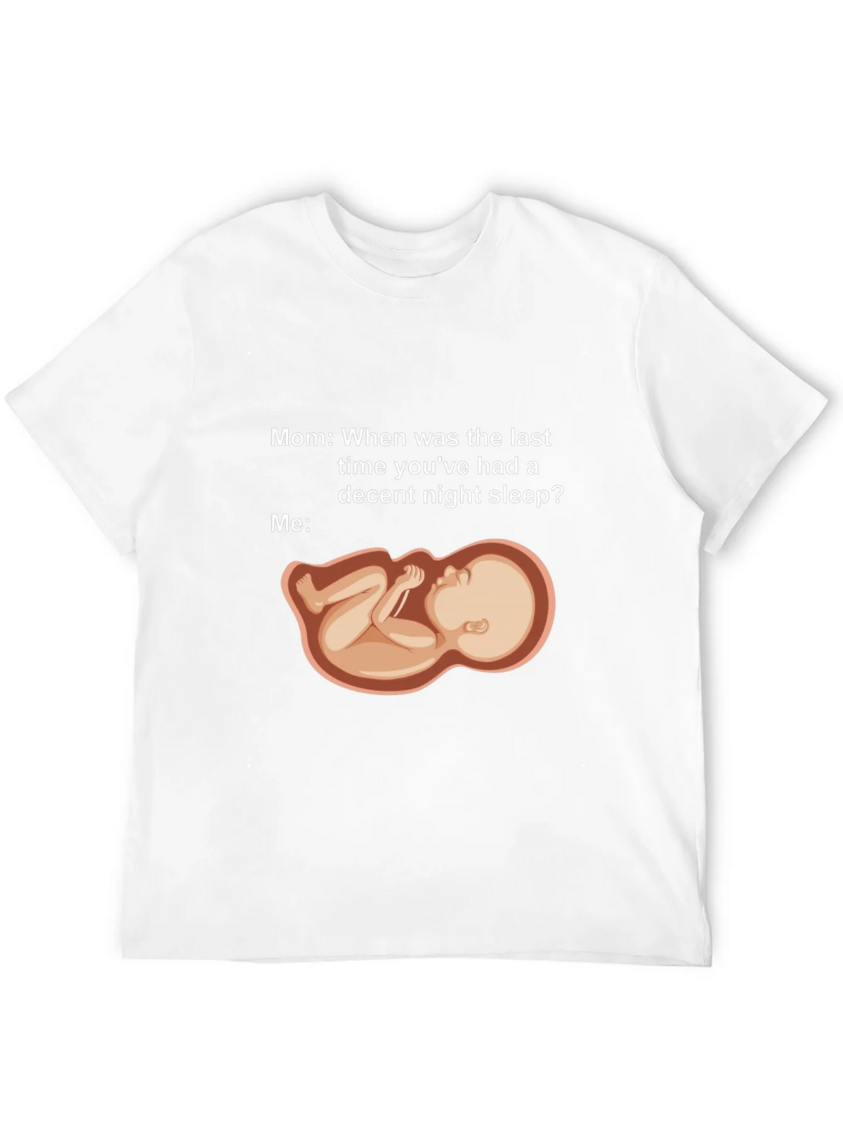 Humorous Pregnancy Sleeplessness T-Shirt product image 11