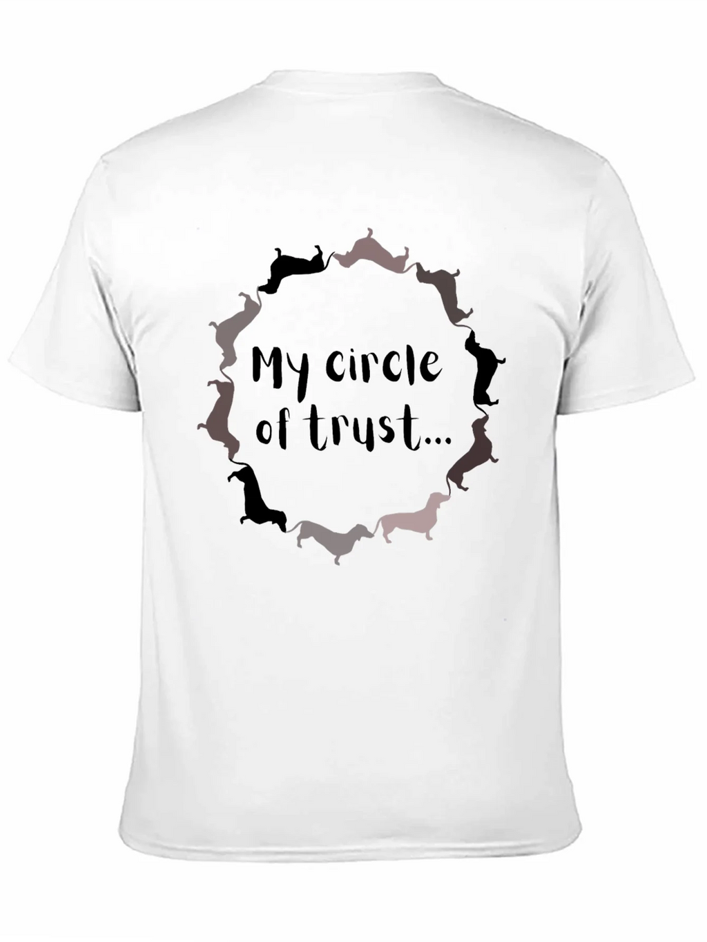 Dachshund Circle of Trust Graphic Tee product image 10