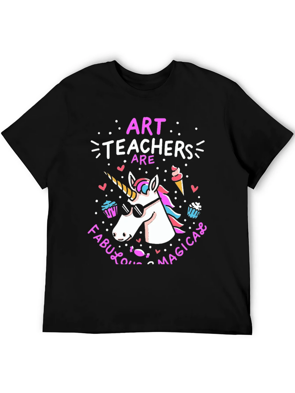 Art Teachers Are Fabulous Magical Unicorn T-Shirt product image 5