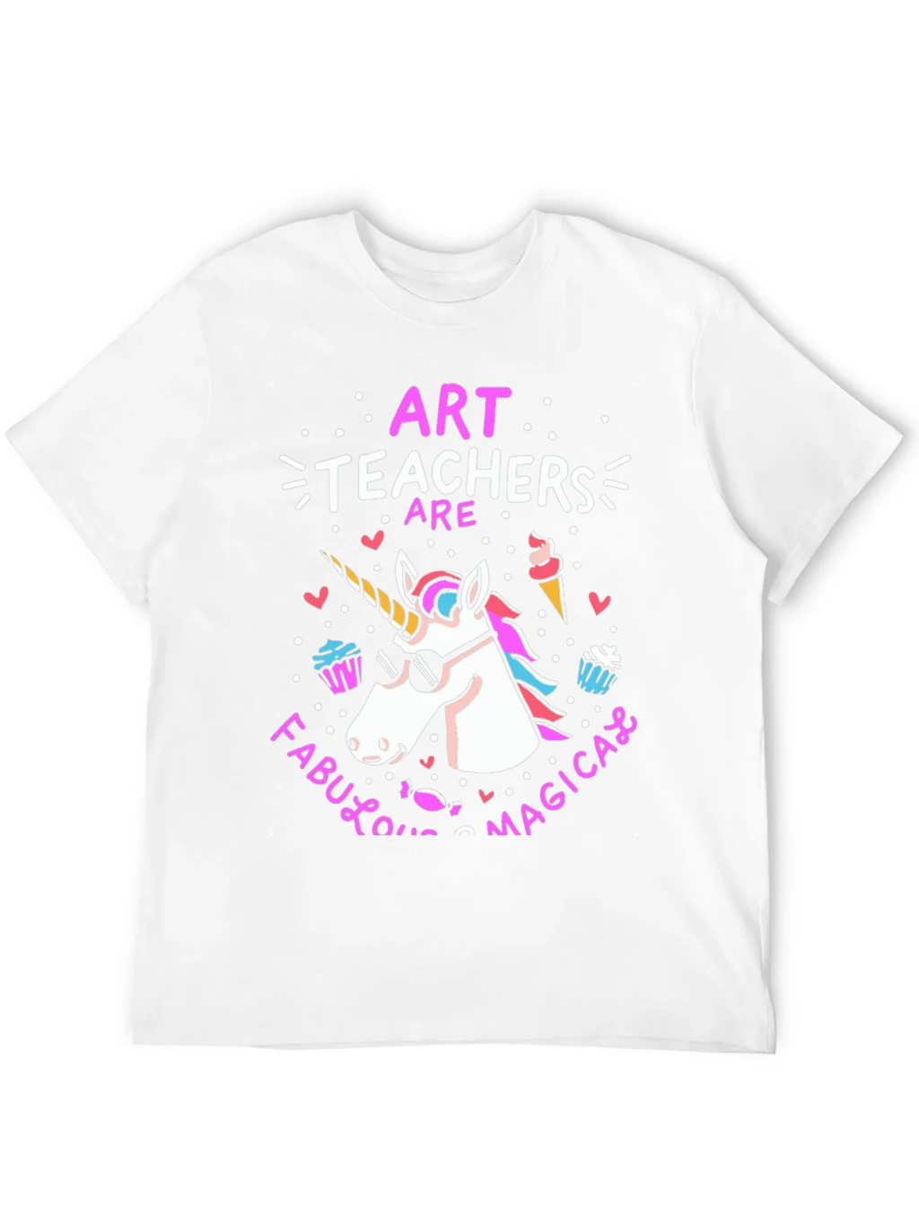 Art Teachers Are Fabulous Magical Unicorn T-Shirt product image 11