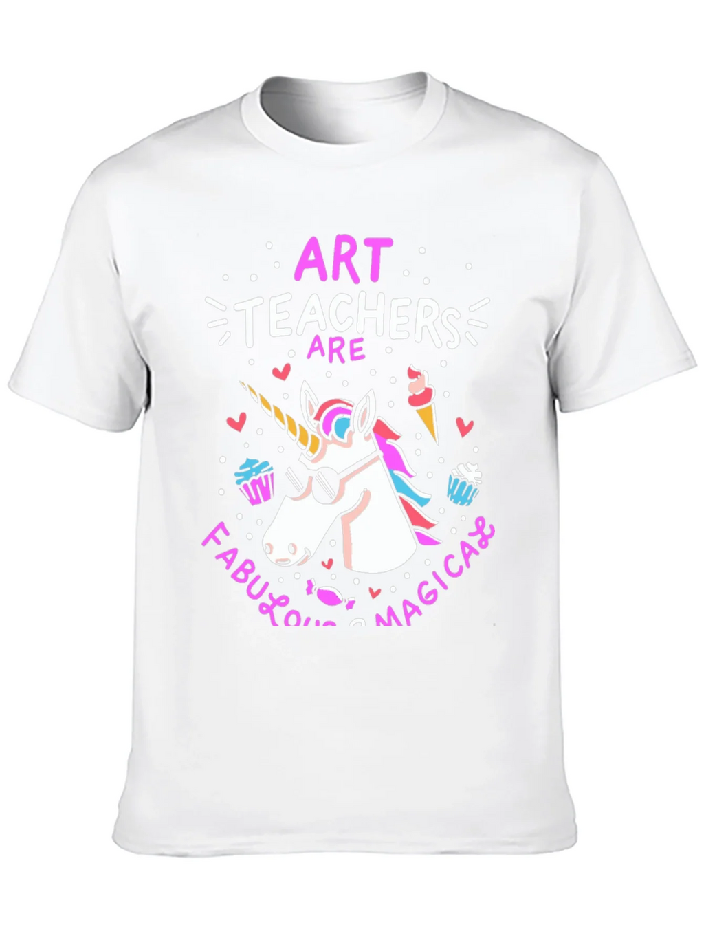 Art Teachers Are Fabulous Magical Unicorn T-Shirt product image 9