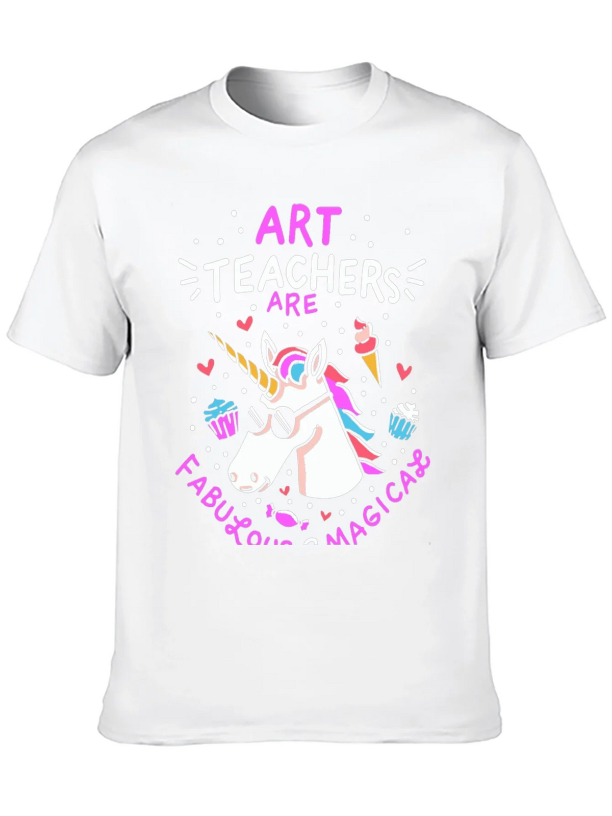 Art Teachers Are Fabulous Magical Unicorn T-Shirt product image 9
