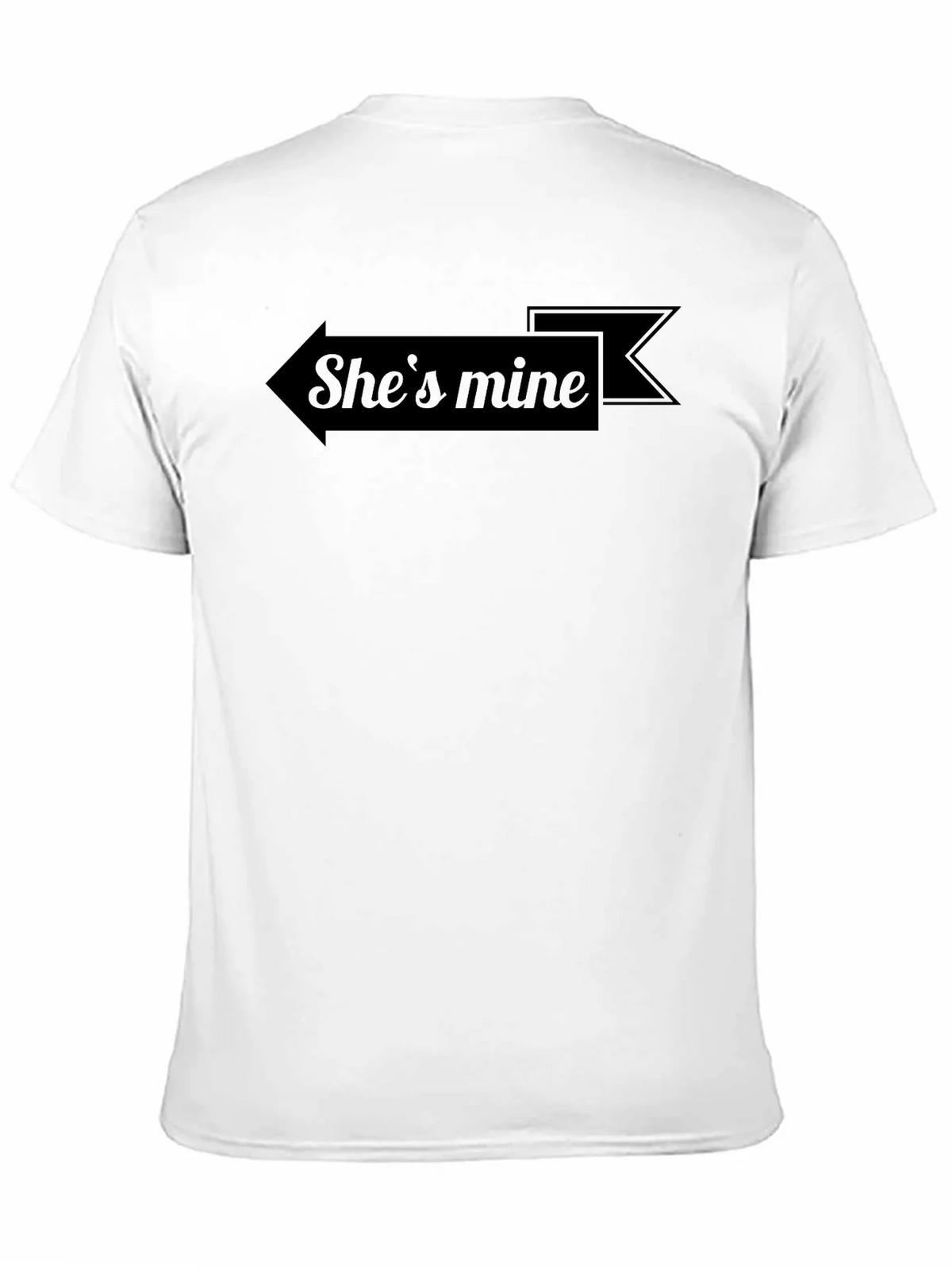 Shes Mine T-Shirt - Black Arrow Graphic Tee product image 10