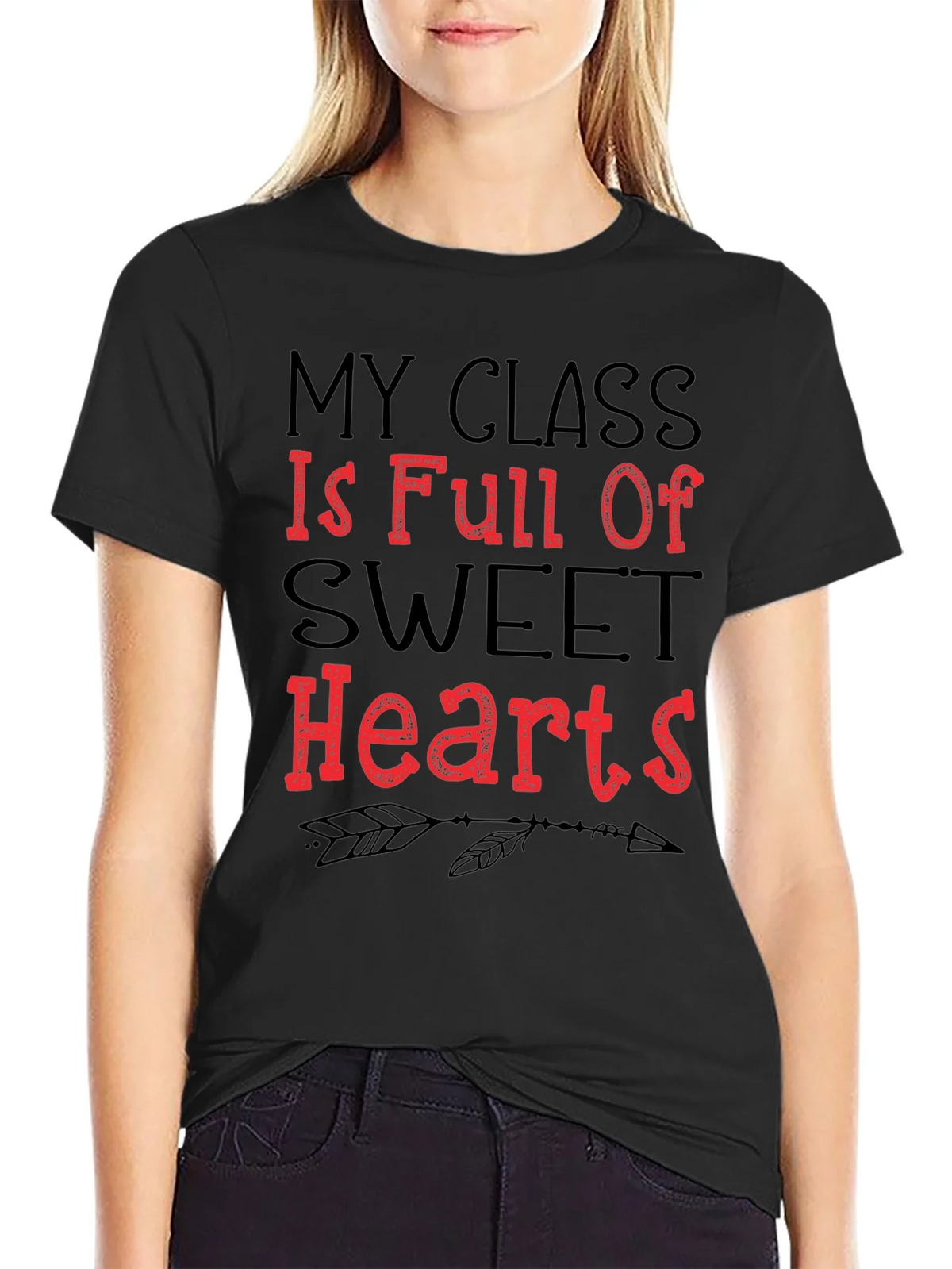 My Class is Full of Sweet Hearts T-Shirt product image 2