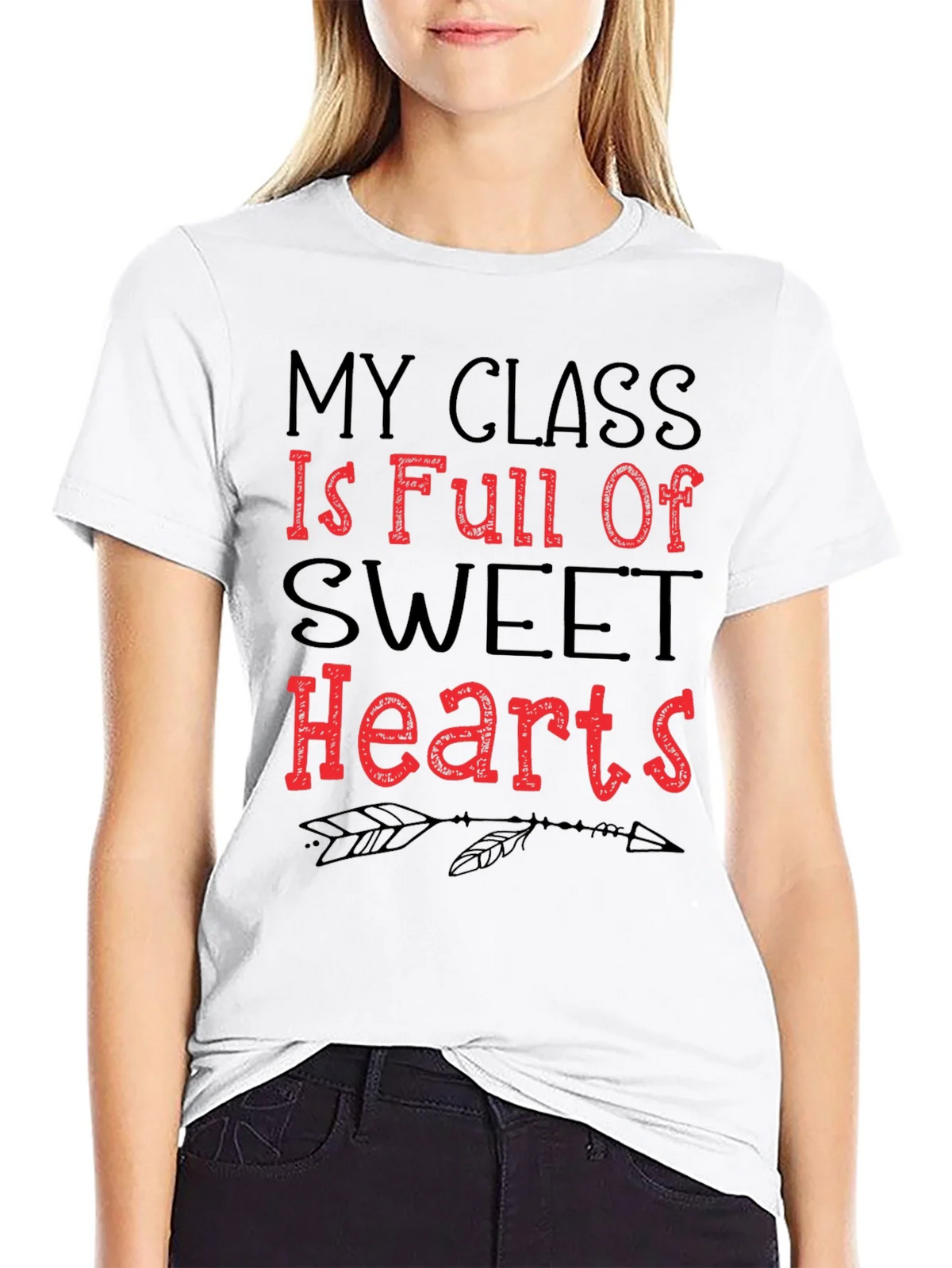 My Class is Full of Sweet Hearts T-Shirt product image 8