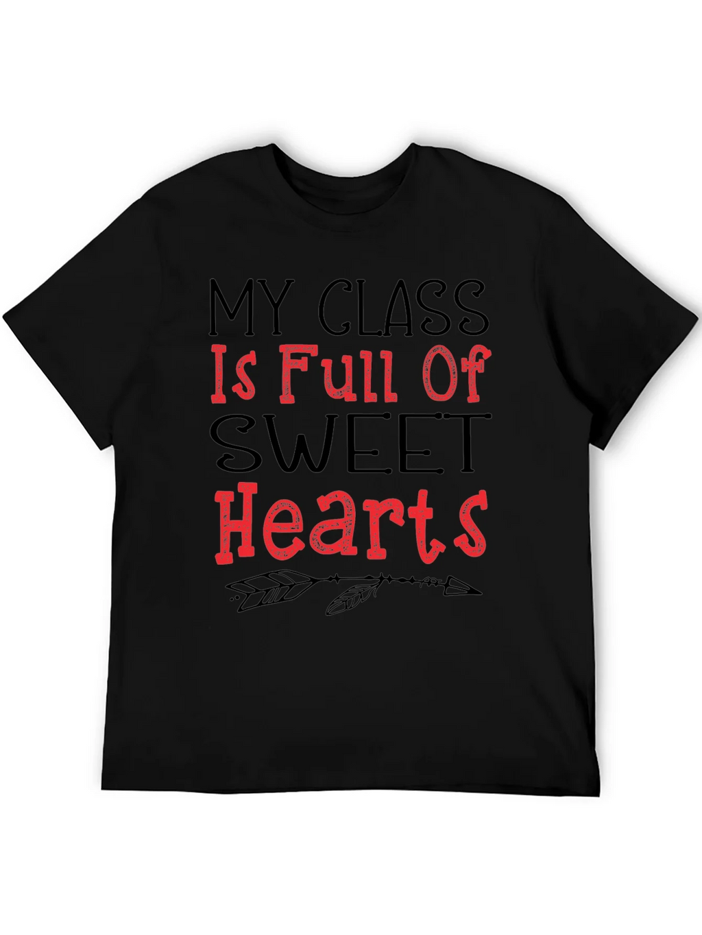 My Class is Full of Sweet Hearts T-Shirt product image 5