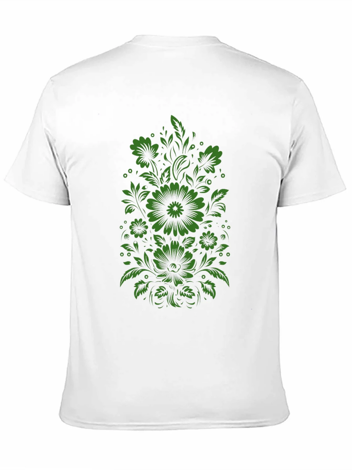 Floral Graphic Print Tee - Mens Black T-Shirt product image 10