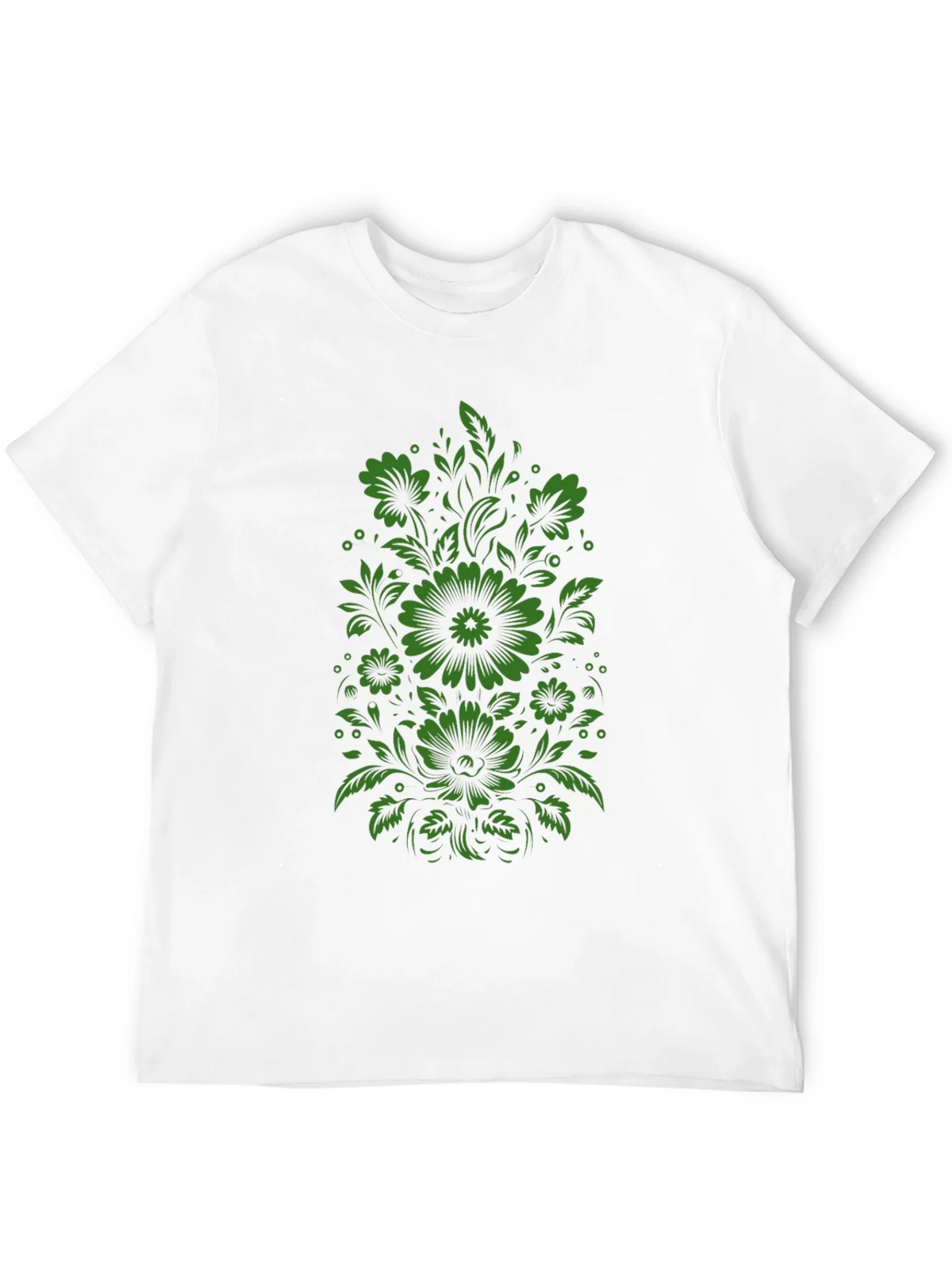 Floral Graphic Print Tee - Mens Black T-Shirt product image 11