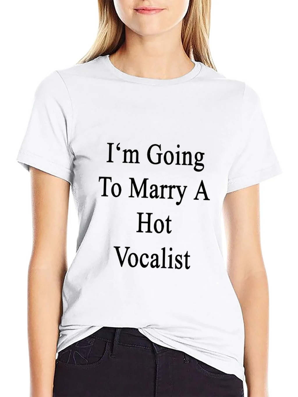 Im Going to Marry A Hot Vocalist T-Shirt product image 4