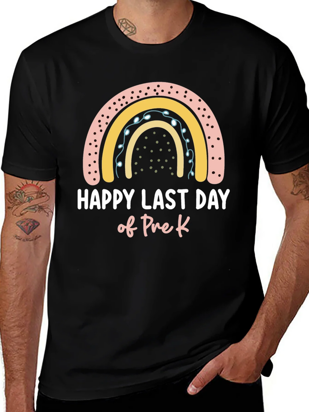 Happy Last Day of Pre-K Rainbow T-Shirt product image 1
