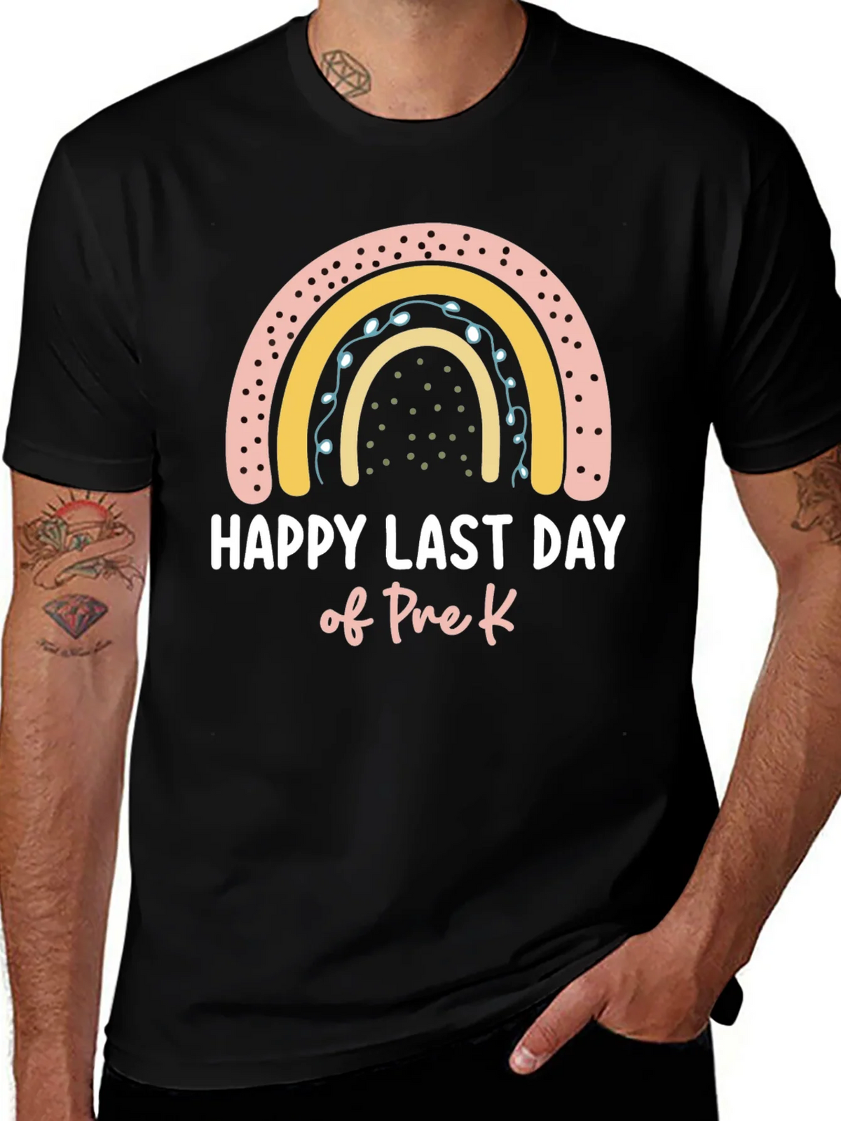 Happy Last Day of Pre-K Rainbow T-Shirt product image 1